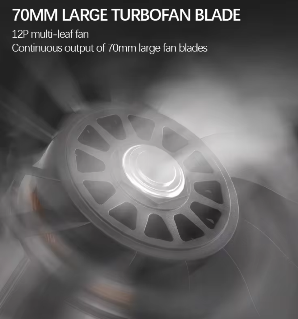 Turbo fan blade